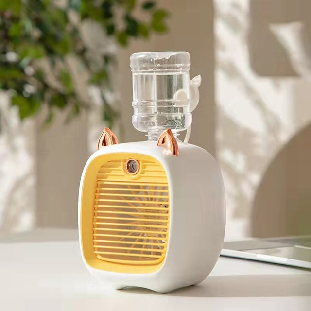BowLift | Portable Air Cooling Fan Mini Humidifier