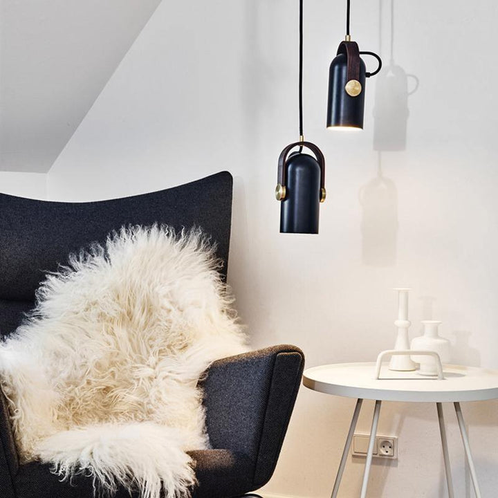 BowLift | LumCanon Lamp - Modern industrial pendant light for LED & Edison
