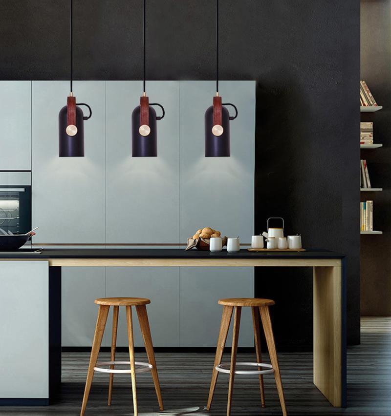 BowLift | LumCanon Lamp - Modern industrial pendant light for LED & Edison