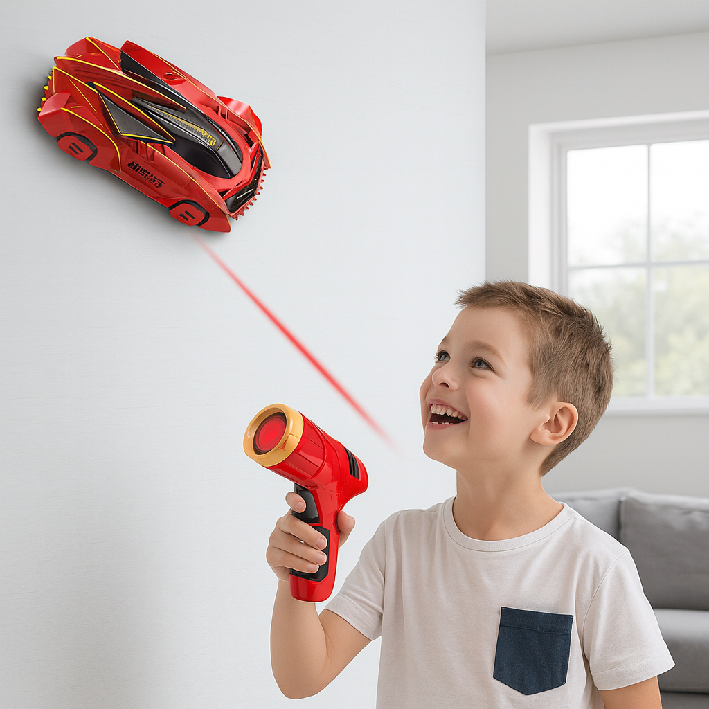 BowLift | Gravity-Defying Wall Climbing RC Toy Car