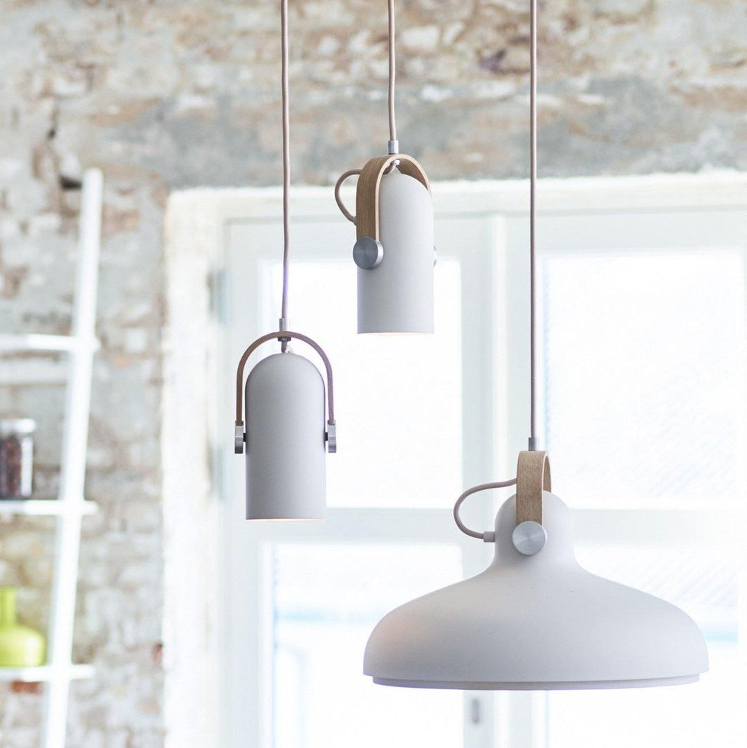 BowLift | LumCanon Lamp - Modern industrial pendant light for LED & Edison