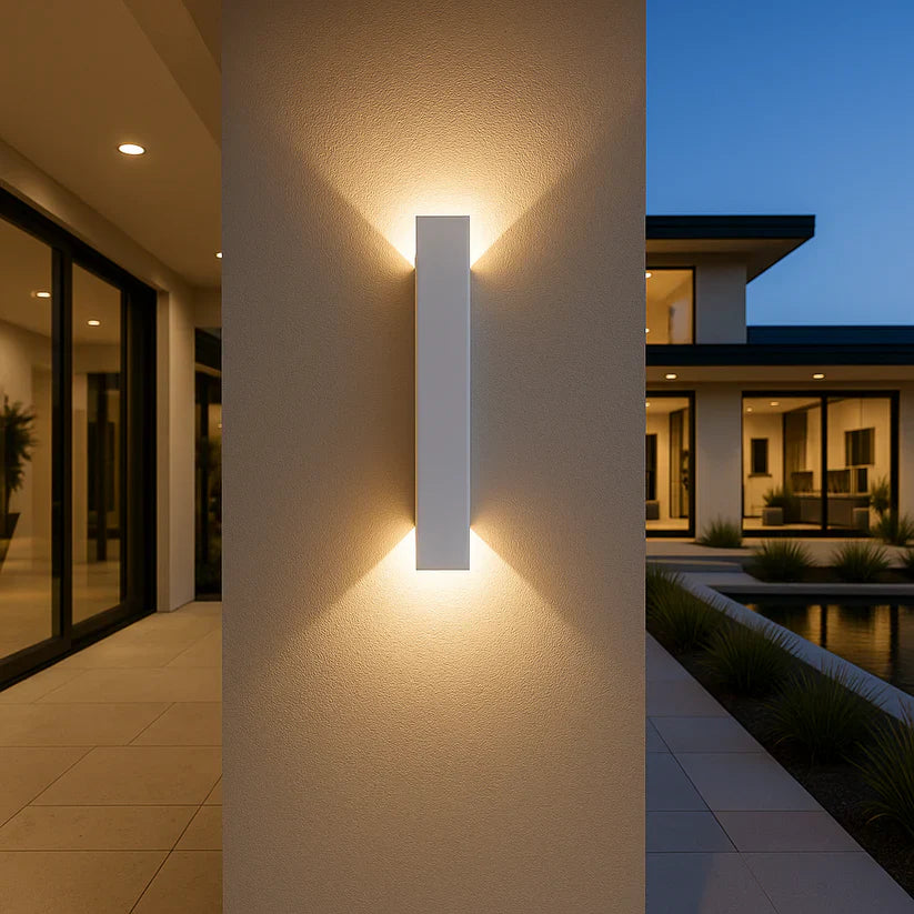 BowLift | Weatherproof LED Outdoor Wall Light | IP65 Rated, Energy Efficient & Modern Design for Garden and Terrace Use