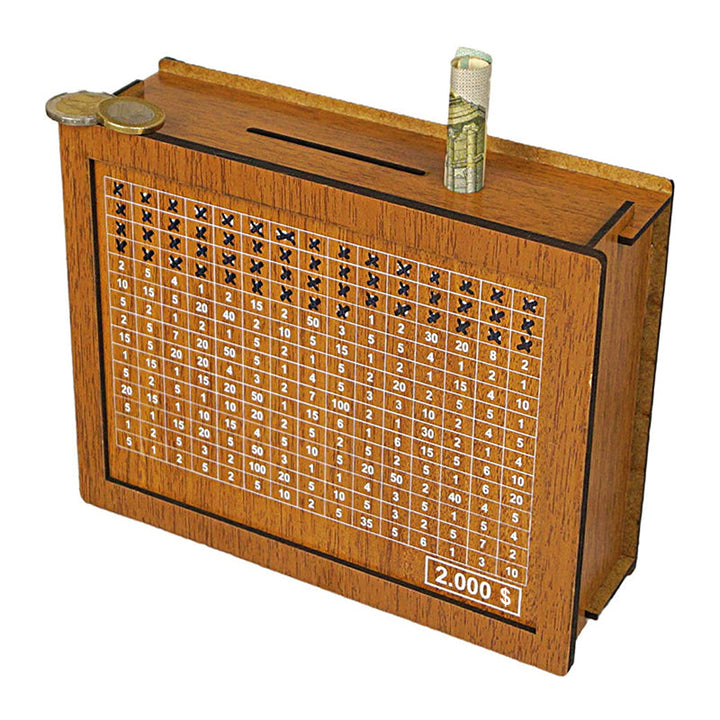 BowLift | Wood savings box with engraved figures