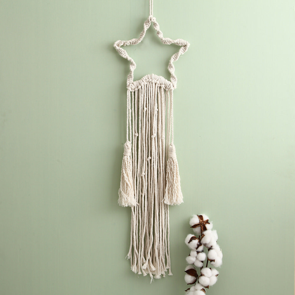 Decorative Macrame Star Wall Hanging Bowlift