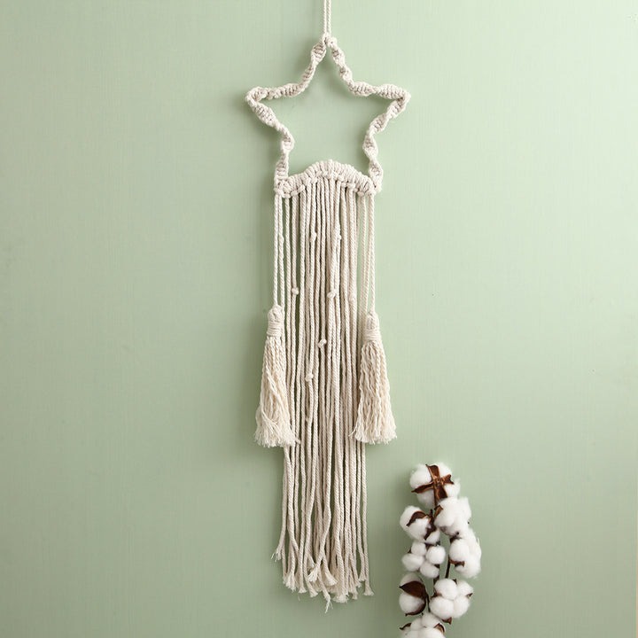 Decorative Macrame Star Wall Hanging Bowlift