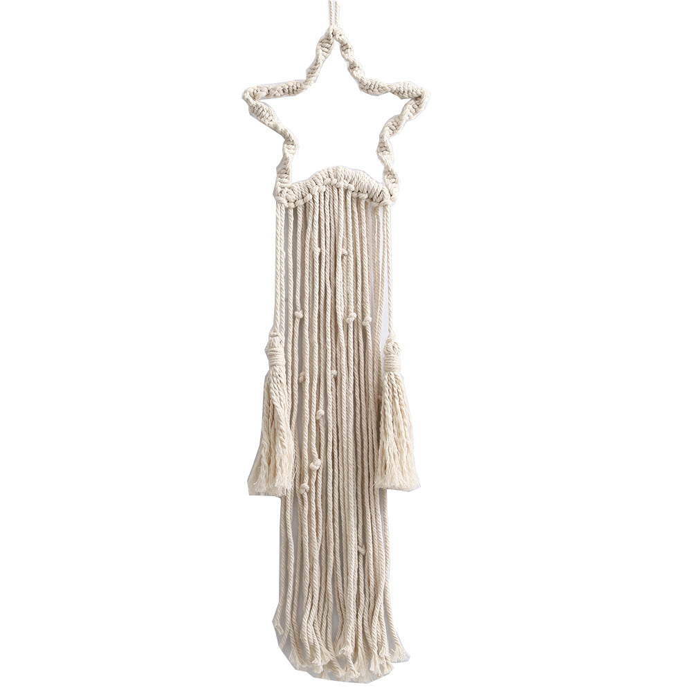 Decorative Macrame Star Wall Hanging Bowlift