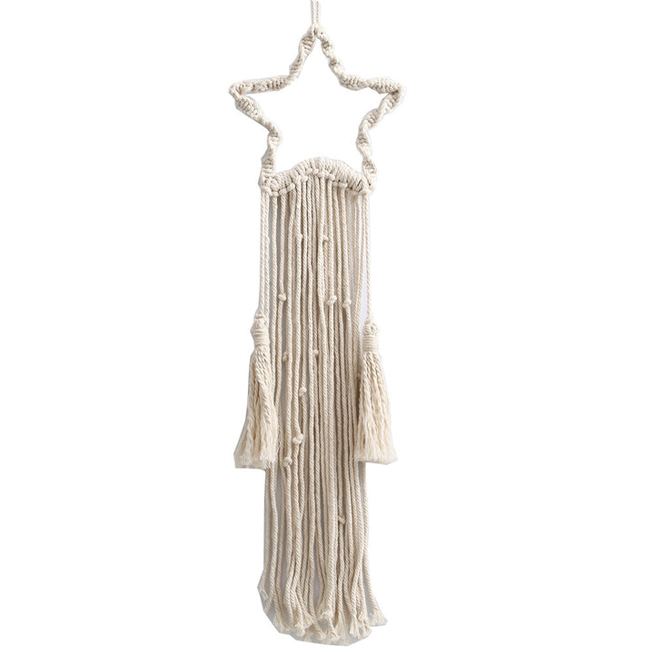 Decorative Macrame Star Wall Hanging Bowlift