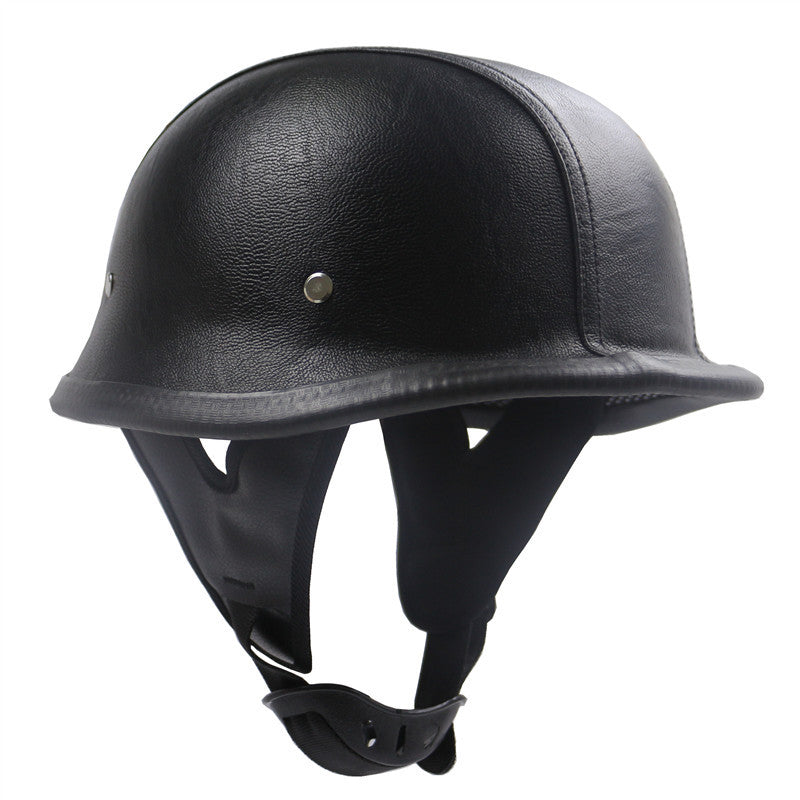 Classic Vintage Motorcycle Helmet Bowlift