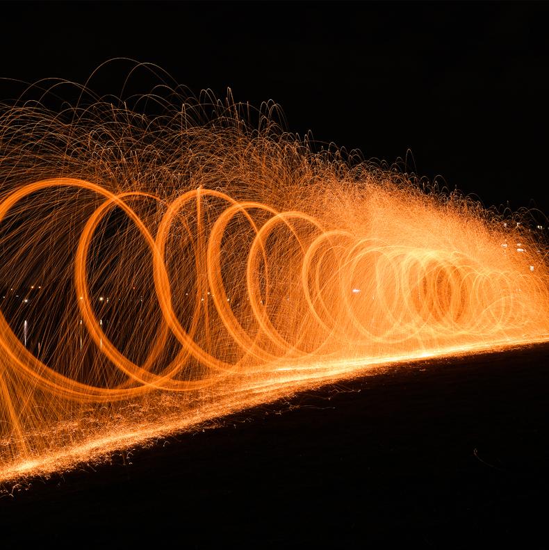 Steel Wool Firework | Bowlift
