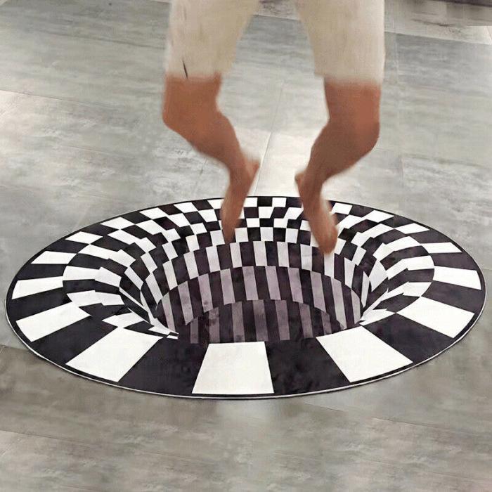 Vortex Illusion Rug | Bowlift