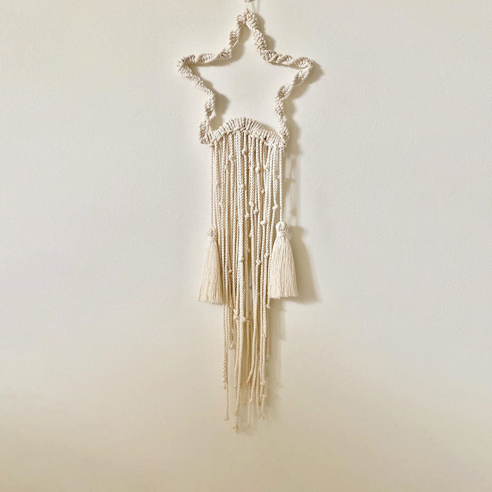 Decorative Macrame Star Wall Hanging Bowlift