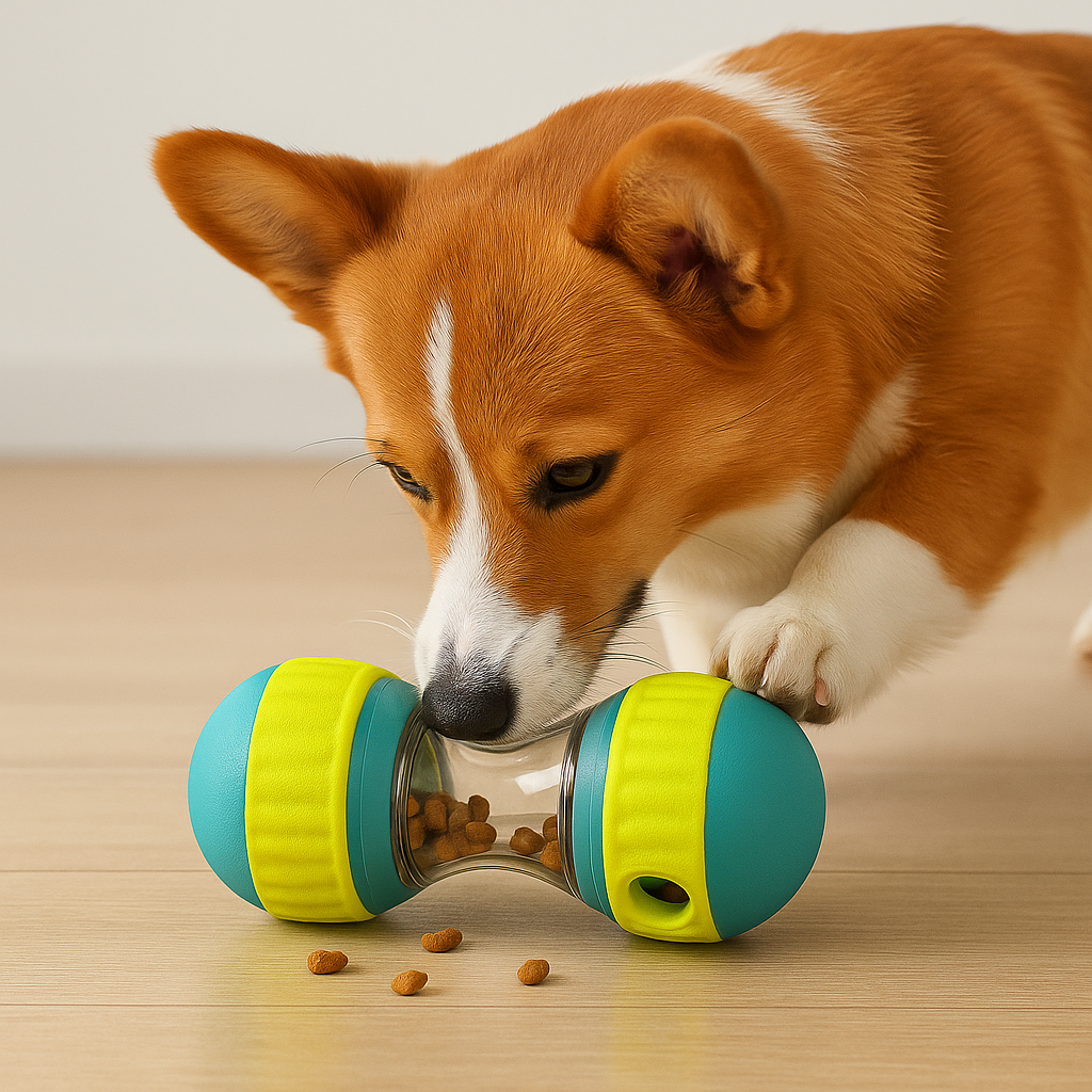 BowLift | Dog Puzzle Toy with Slow Feeder Design