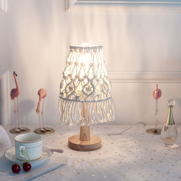 FeatherGlow Table Lamp – Luxe Table Lamp with Simplified Design Bowlift