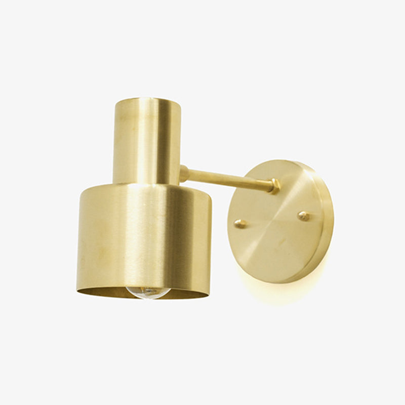 BowLift | Grenade Shade Wall Light Sconces Modern Metal 1 Head Hallway Wall Lighting in Brass