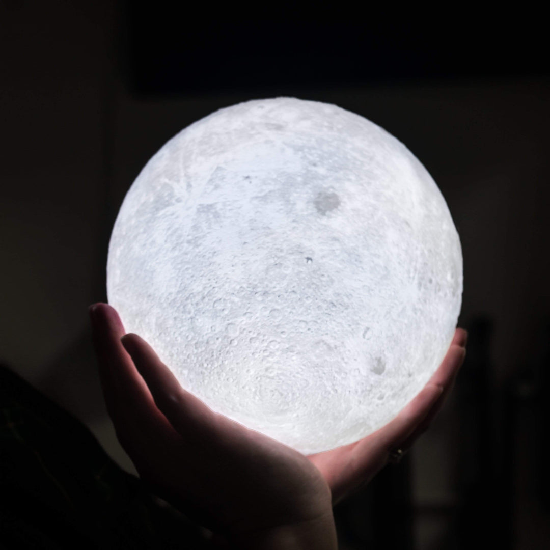 BowLift | Lunar Moon Light Lamp | Lunar Globe Light with Stand