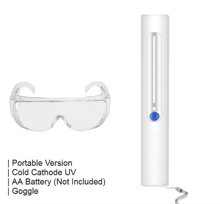 BowLift | Portable Handheld UV Disinfection Lamp for Home & Travel, with LED UV Disinfection, Simple Operation, Fast and Effective, Suitable for Sofa, Tableware, Clothes and More