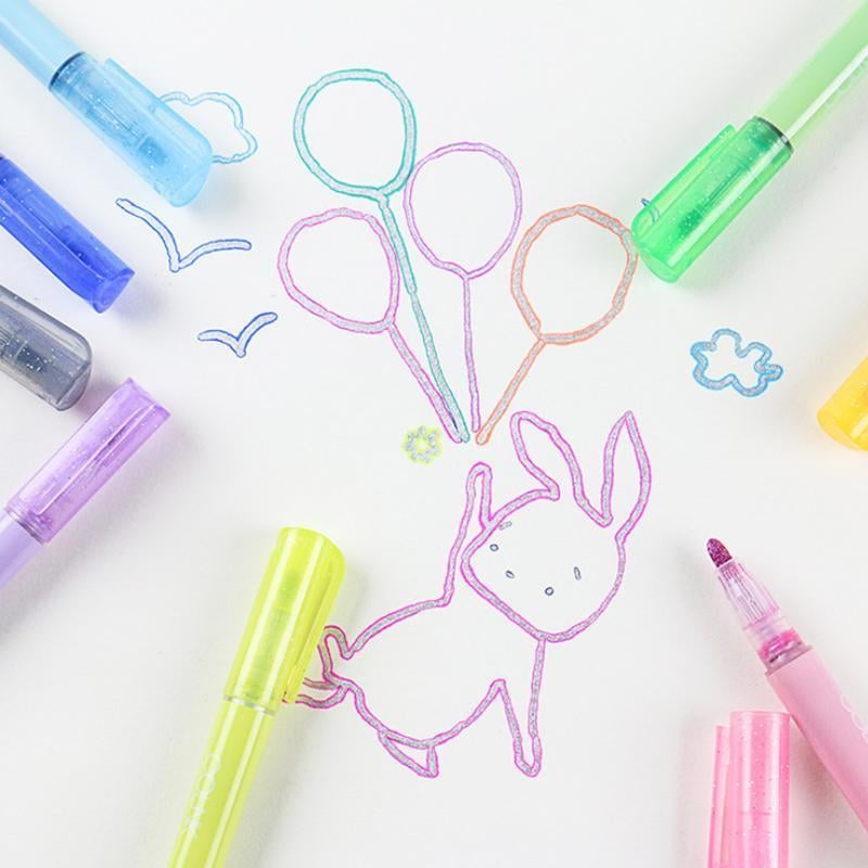 BowLift | Metallic Marker Pens – Ideal for Cards, Hand Lettering & Crafting
