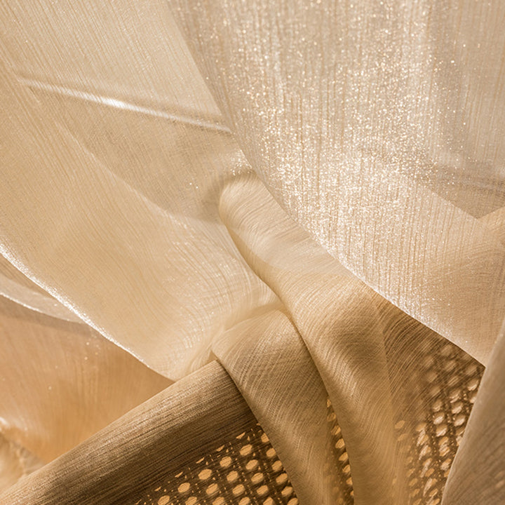 Transparent Linen Curtains, Light and Modern for Living Room | Bowlift