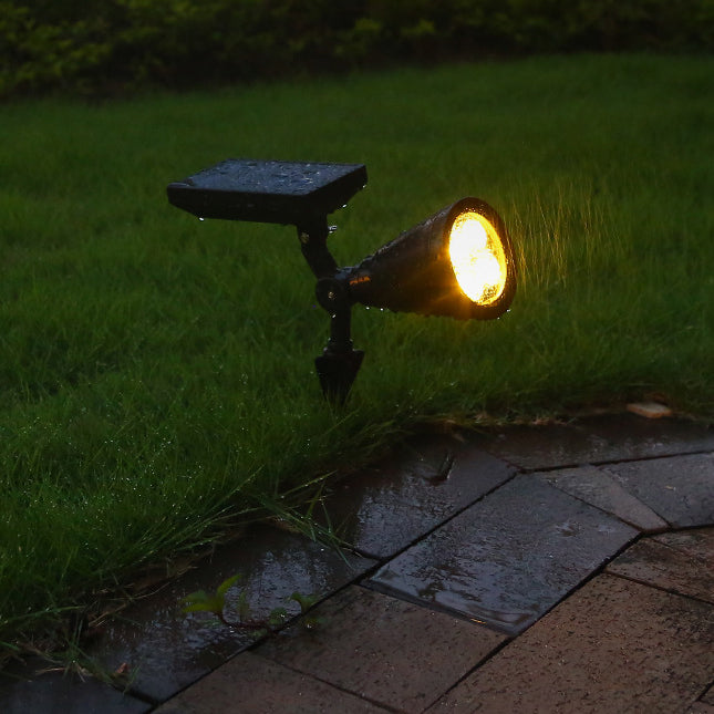SolarBeam Outdoor Solar Spotlight with Stake for Landscaping Bowlift