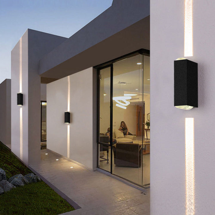 Modern Minimalist Outdoor Waterproof Beam Spotlight LED Outdoor Decorative Wall Sconce Lamp | Bowlift