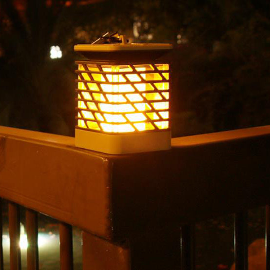 BowLift | Solar Flame Torch Light Square LED Garden Lawn Decorative Hanging Light