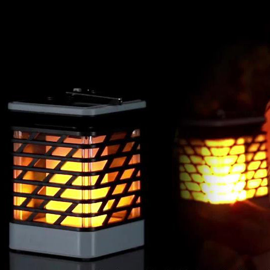 BowLift | Solar Flame Torch Light Square LED Garden Lawn Decorative Hanging Light