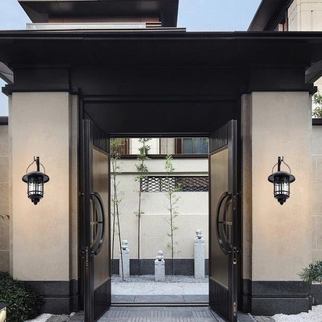 Traditional European Solar Outdoor Waterproof Induction LED Decorative Wall Sconce Lamp | Bowlift