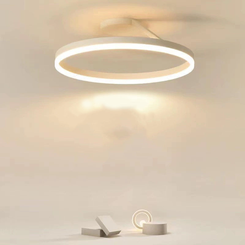 BowLift | RadiantGlimmer Ceiling Light - Luxurious golden LED lighting with metal elements