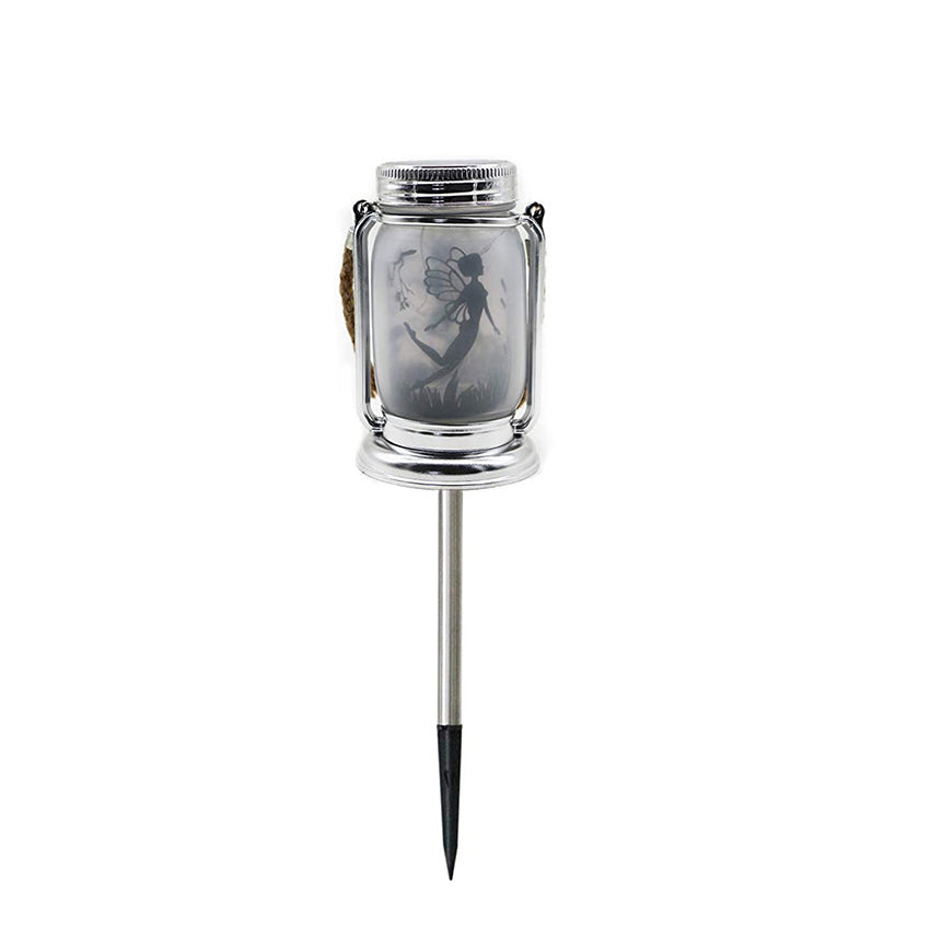 Solar Creative Fairy Frosted Glass Jar LED Outdoor Light | Bowlift