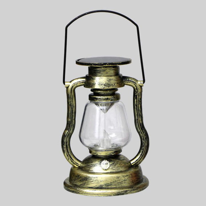 Solar Retro Kerosene Lamp Horse Lamp LED Outdoor Garden Patio Decoration Portable Flame Candle Light | Bowlift