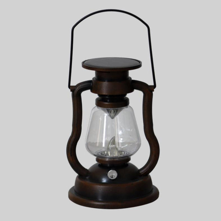 Solar Retro Kerosene Lamp Horse Lamp LED Outdoor Garden Patio Decoration Portable Flame Candle Light | Bowlift