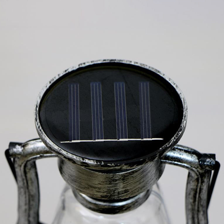 Solar Retro Kerosene Lamp Horse Lamp LED Outdoor Garden Patio Decoration Portable Flame Candle Light | Bowlift