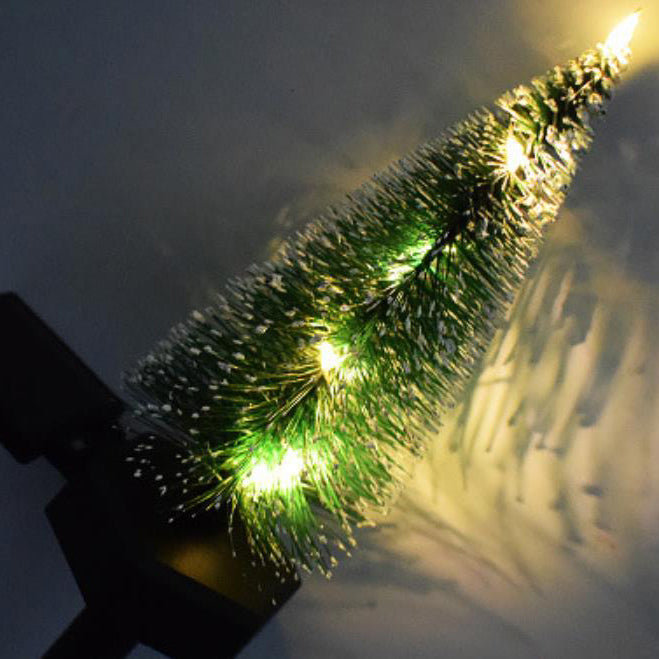 Modern Solar Christmas Tree Ground Insert Lawn Decoration Landscape Light | Bowlift