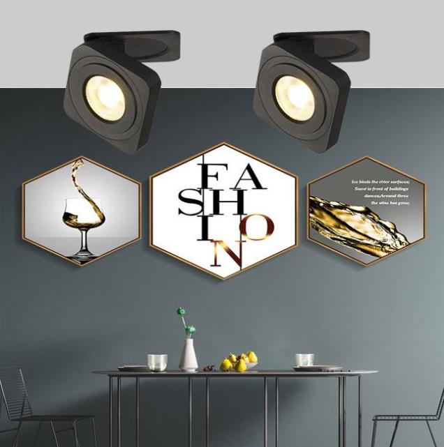 BowLift | Industrial Geometric Metal Ceiling Spot