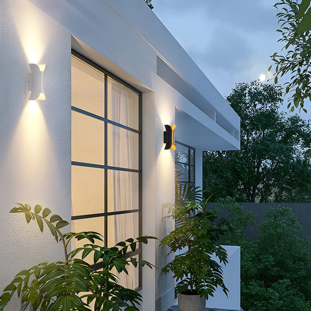 BowLift | Luxuria Outdoor Wall Lamp - UrbanGlow LED Lighting