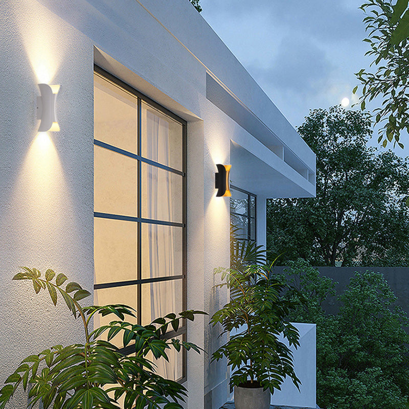 BowLift | Metal Modern Outdoor Wall Lamp