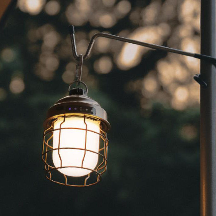 Outdoor Camping Wrought Iron LED Light | Bowlift