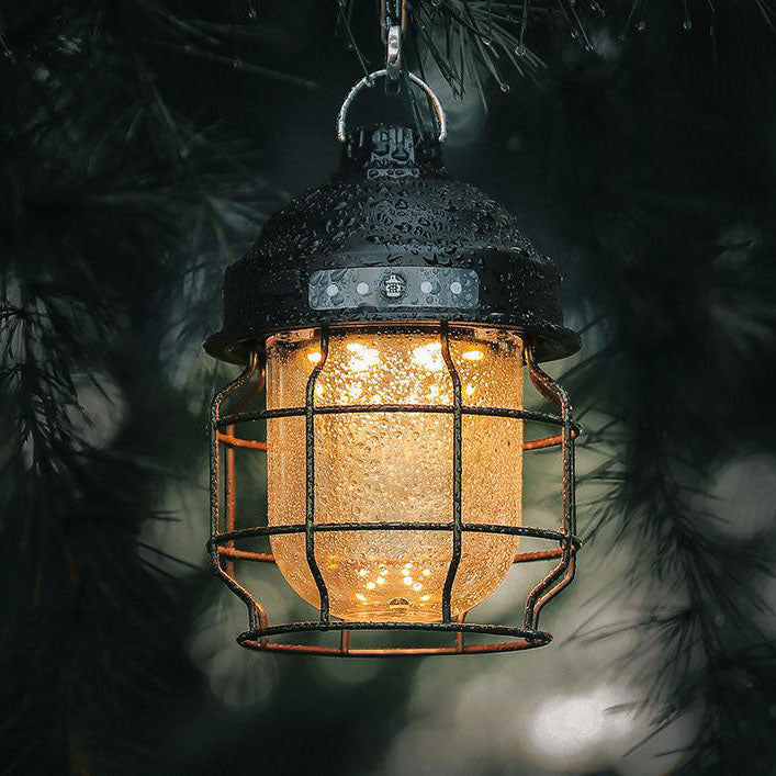Outdoor Camping Wrought Iron LED Light | Bowlift