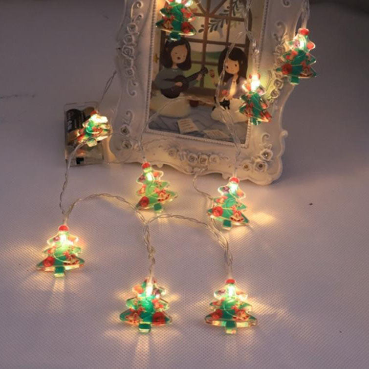 BowLift | Christmas Santa Claus Decorative LED Battery String Lights