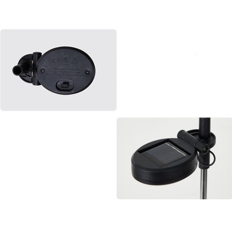 Modern Creative Colorful Simulation Fog Solar LED Outdoor Patio Lawn Ground Insert Landscape Light | Bowlift