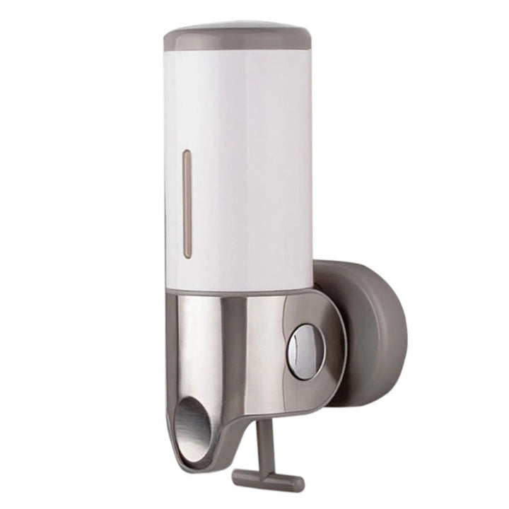 BowLift | Soap holder & dispenser Wall mounted Stainless steel Bathroom Shower soap dispenser pump
