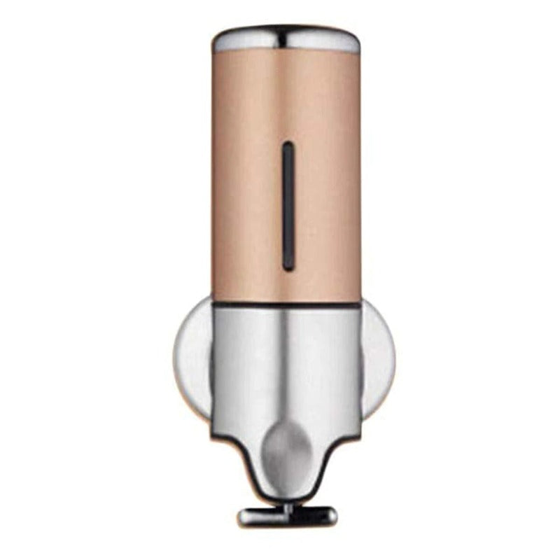 BowLift | Soap holder & dispenser Wall mounted Stainless steel Bathroom Shower soap dispenser pump