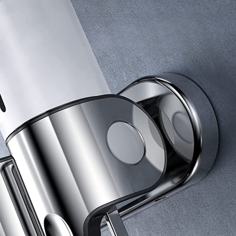BowLift | Soap holder & dispenser Wall mounted Stainless steel Bathroom Shower soap dispenser pump