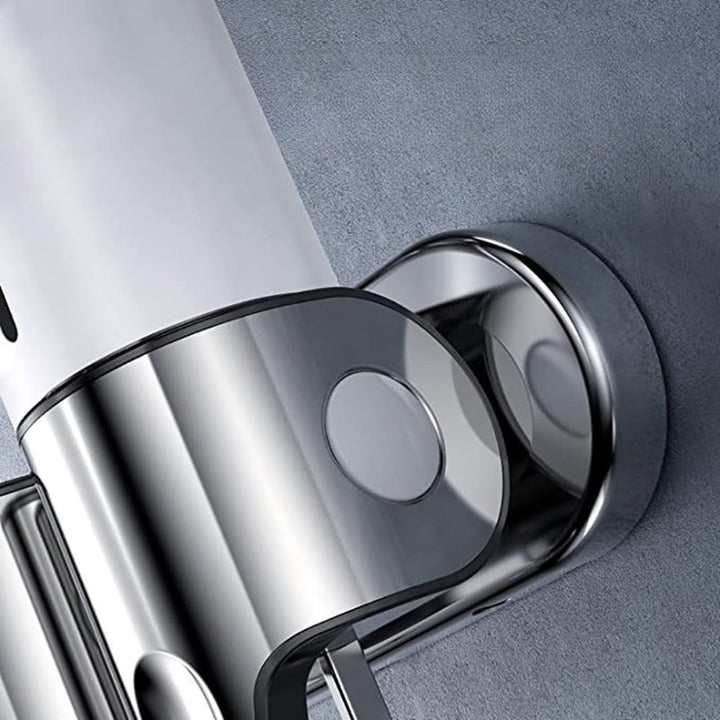 BowLift | Soap holder & dispenser Wall mounted Stainless steel Bathroom Shower soap dispenser pump