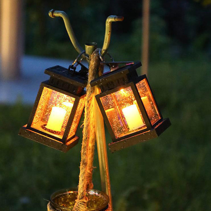 Modern Solar Star Candle ABS Waterproof LED Outdoor Lights | Bowlift