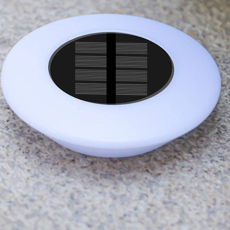 Modern Simplicity Solar Waterproof PP PS Round Conic LED Landscape Lighting Outdoor Light For Garden | Bowlift