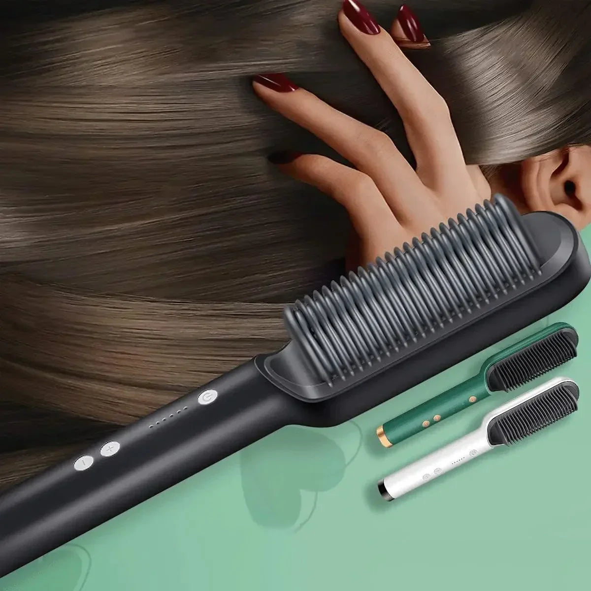BowLift | Ergonomic brush ensures smooth and shiny hair