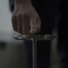 BowLift | Cordless Rechargeable Modern Aura Table Lamp with Touch Controls | Wireless LED Light for Modern Side Tables and Office Desks | Minimalist Table Lamp