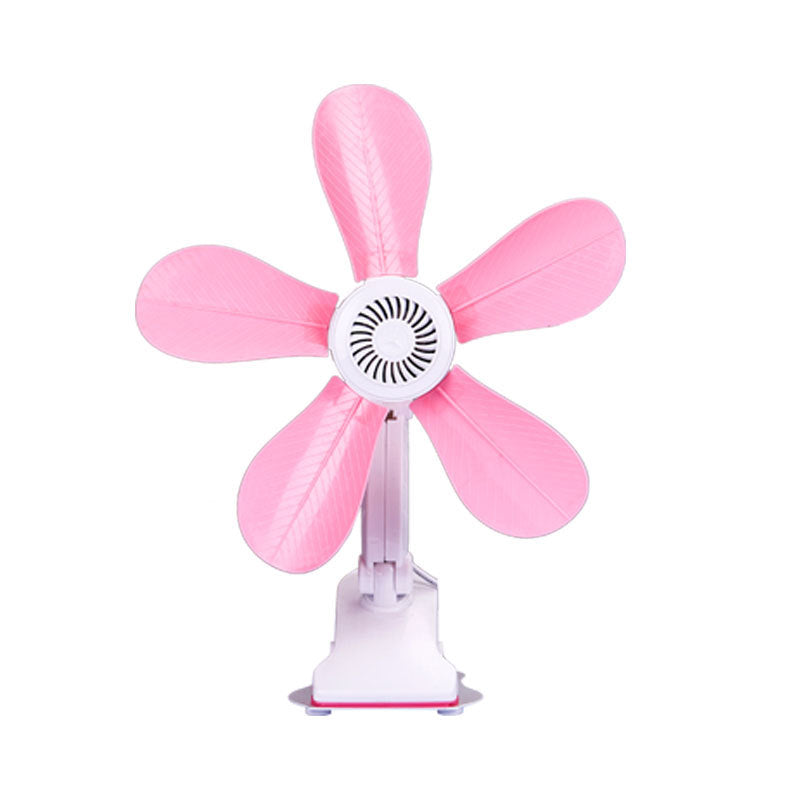 Women's Portable Table Fan with Floral Design Bowlift