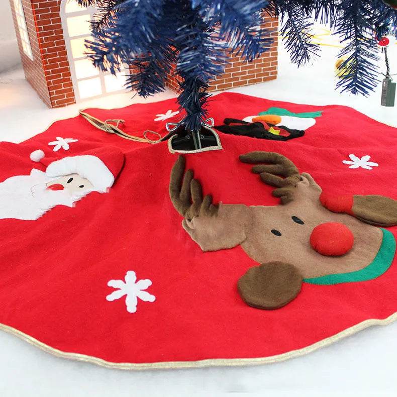 BowLift | Christmas Tree Skirt High Grade Hotel Christmas Decoration Tree Skirt Layout